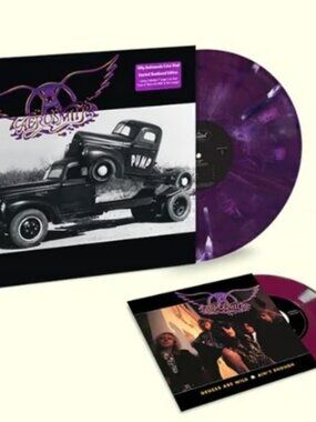 Aerosmith Pump LP + 7 in. ~ Numb/Ltd Ed 2,000 ~ 180g Colored Vinyl ~ New/Sealed!